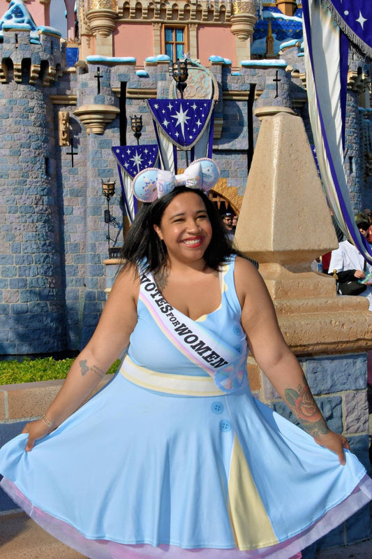 Women's Suffrage Skater Dress- cosplay, bounding, costume active wearboo to youSkater DressLittle Lady Shay Boutique