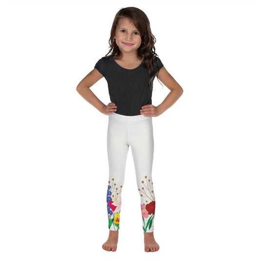 Wonderland Garden Kid's Leggings alice disneyboundingalice in onderlandKids leggingsLittle Lady Shay Boutique