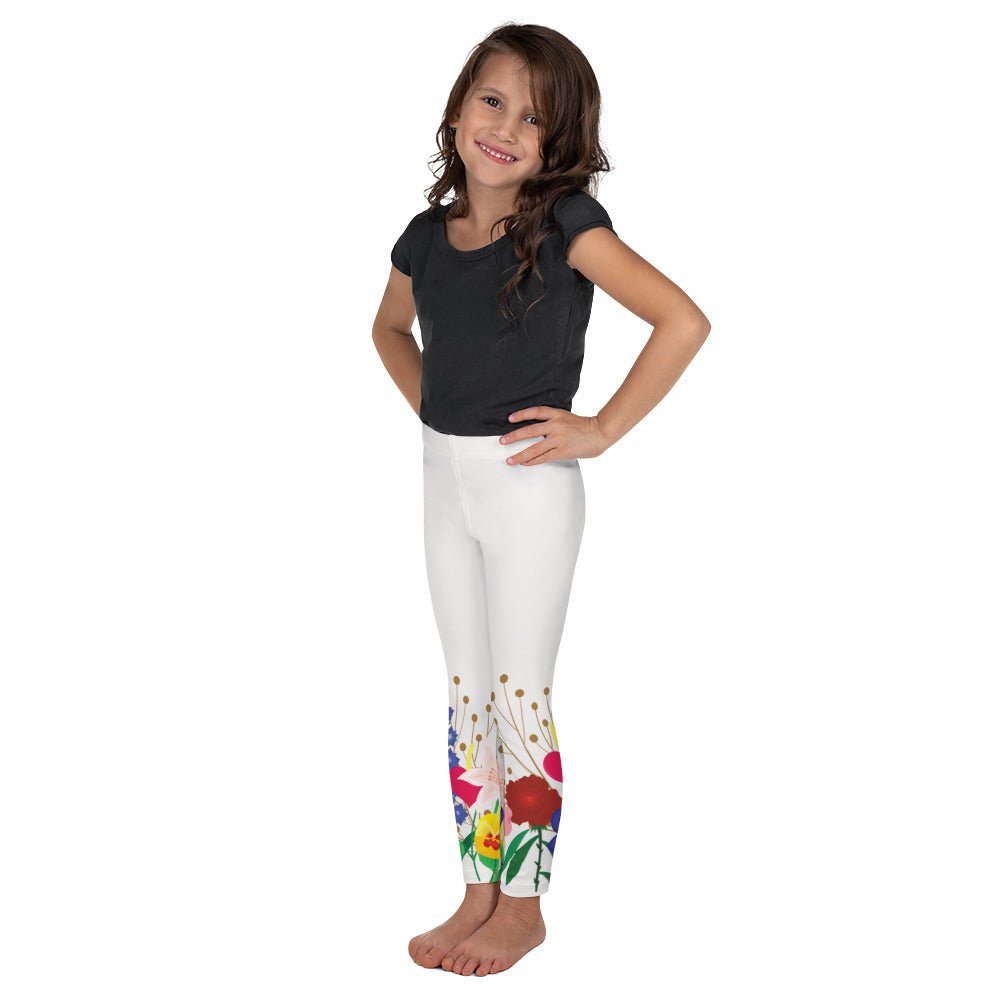 Wonderland Garden Kid's Leggings alice disneyboundingalice in onderlandKids leggingsLittle Lady Shay Boutique