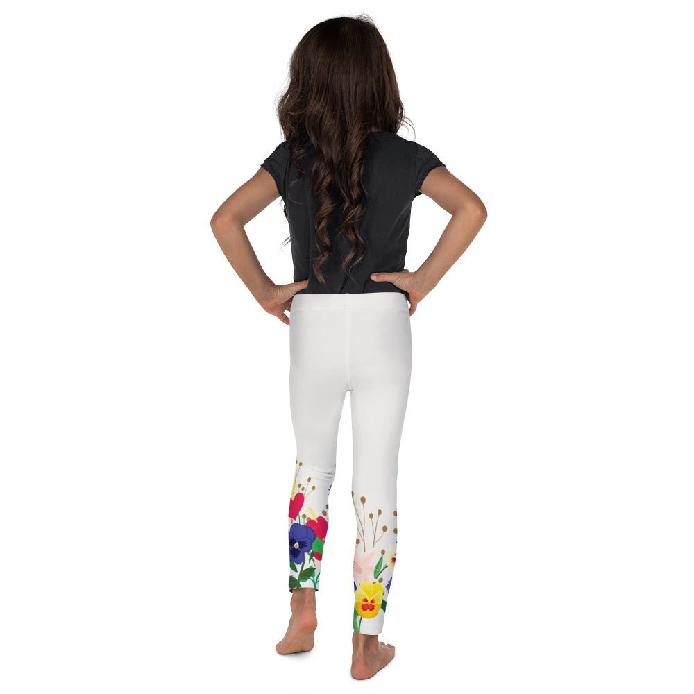 Wonderland Garden Kid's Leggings alice disneyboundingalice in onderlandKids leggingsLittle Lady Shay Boutique