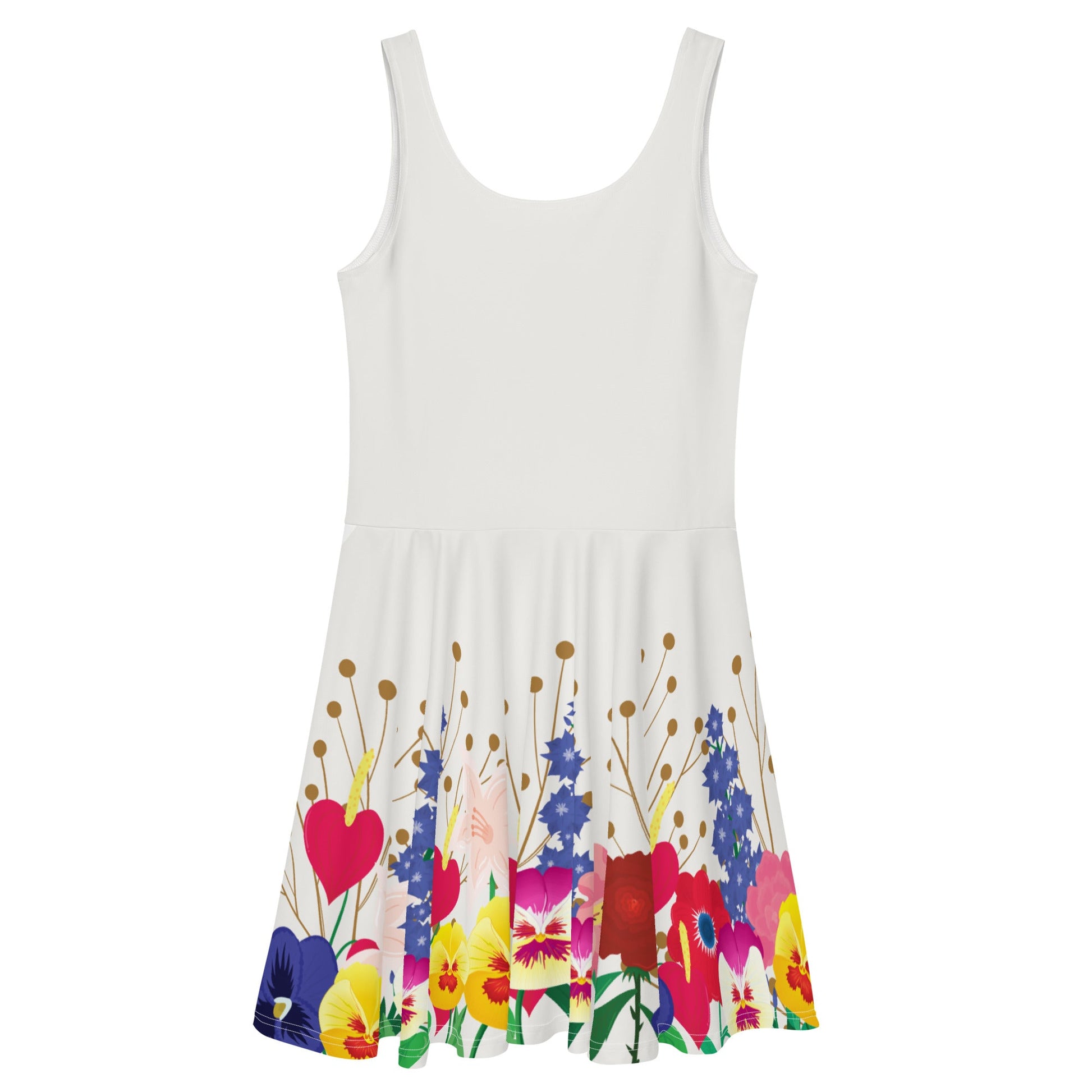 Wonderland Garden Skater Dress alice disneyboundingalice in wonderlandSkater DressLittle Lady Shay Boutique
