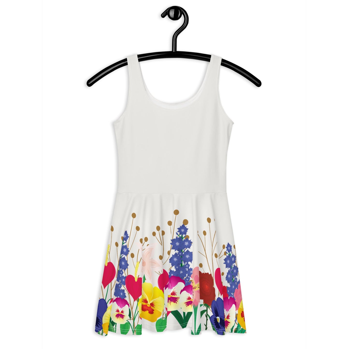 Wonderland Garden Skater Dress alice disneyboundingalice in wonderlandSkater DressLittle Lady Shay Boutique