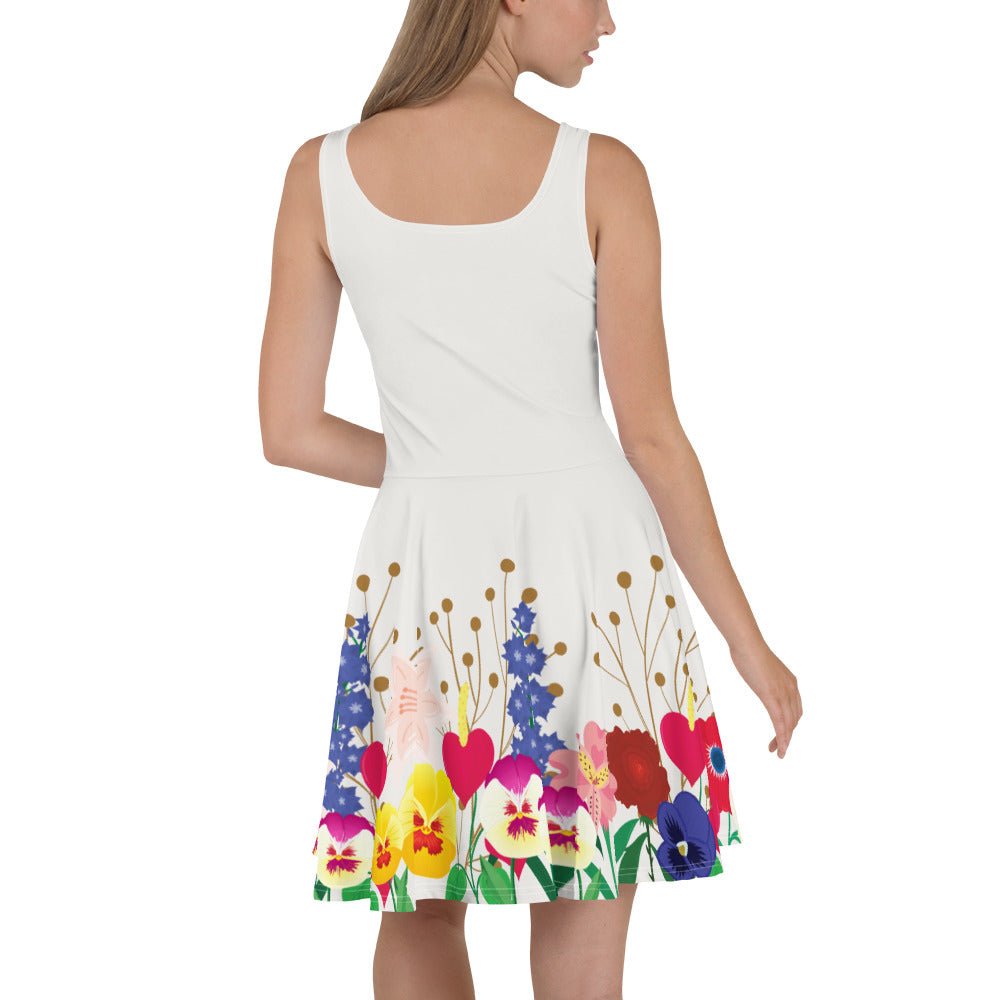 Wonderland Garden Skater Dress alice disneyboundingalice in wonderlandSkater DressLittle Lady Shay Boutique