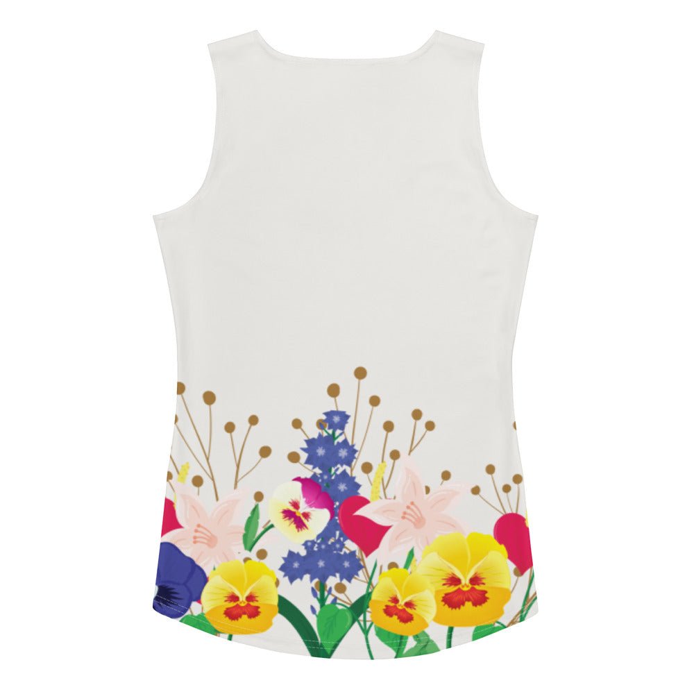 Wonderland Garden Tank Top alice disneyboundingalice in wonderlandAdult T-ShirtLittle Lady Shay Boutique