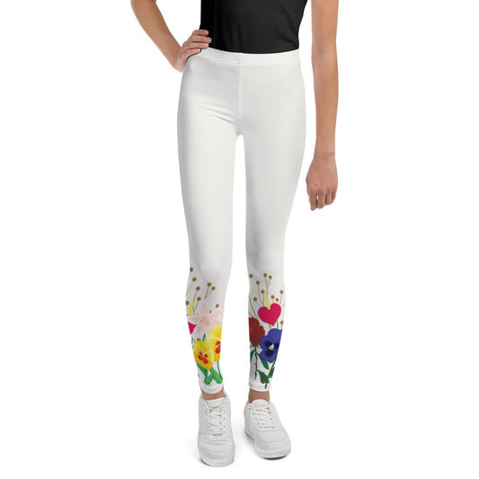 Wonderland Garden Youth Leggings alice disneyboundingalice in onderlandKids leggingsLittle Lady Shay Boutique