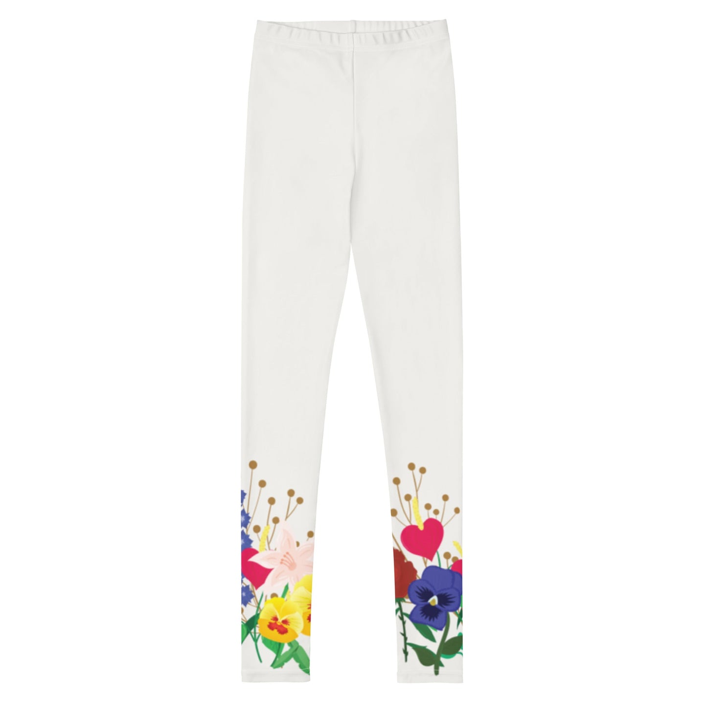 Wonderland Garden Youth Leggings alice disneyboundingalice in onderlandKids leggingsLittle Lady Shay Boutique