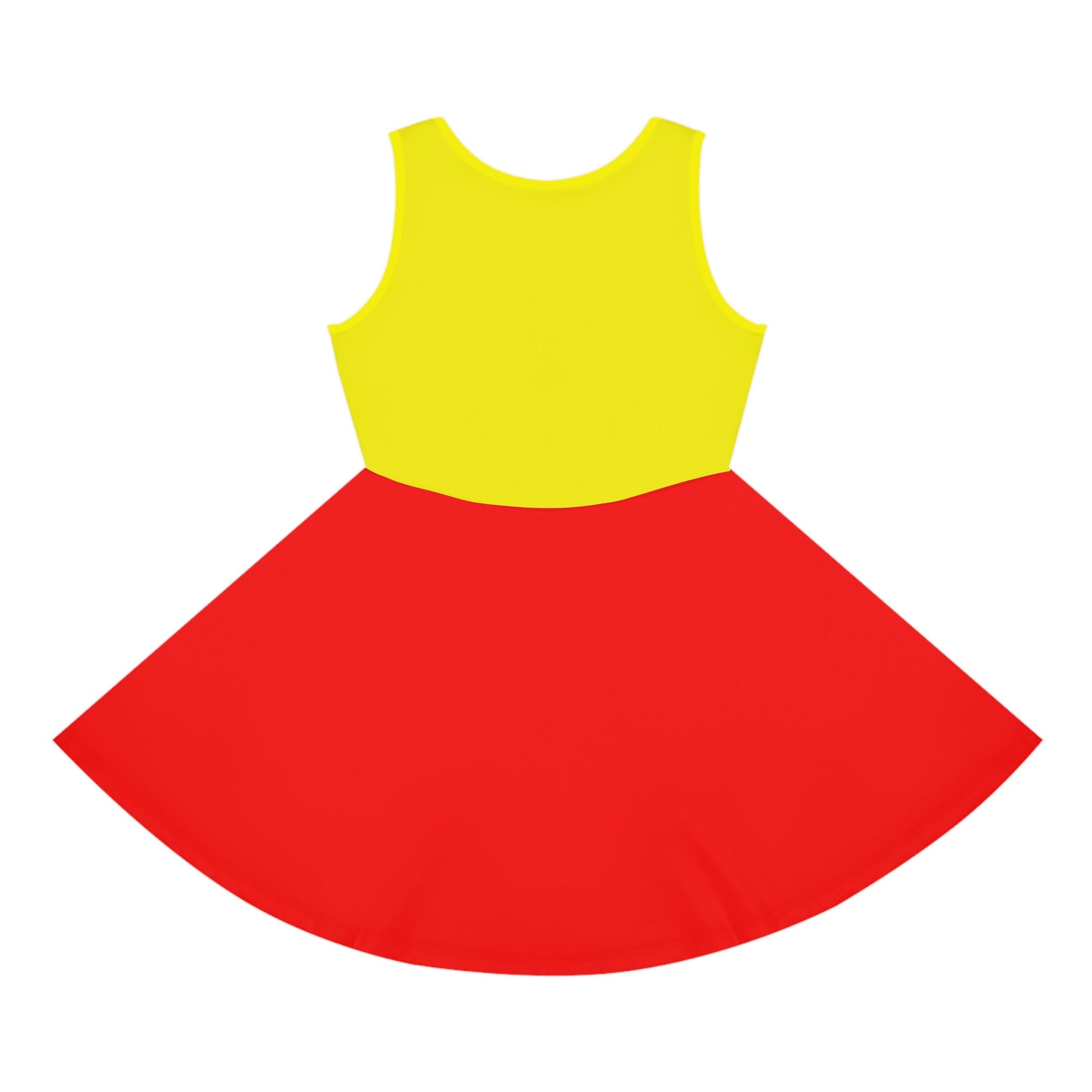 Wonderland Twins Inspired Girls' Sleeveless Sundress (AOP) All Over PrintAOPkids dressLittle Lady Shay Boutique