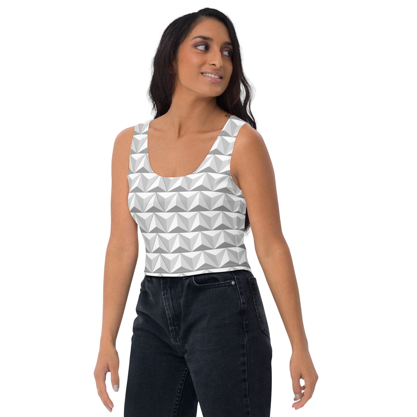 World of Tomorrow Crop Top active weardisney boundingAdult T-ShirtLittle Lady Shay Boutique