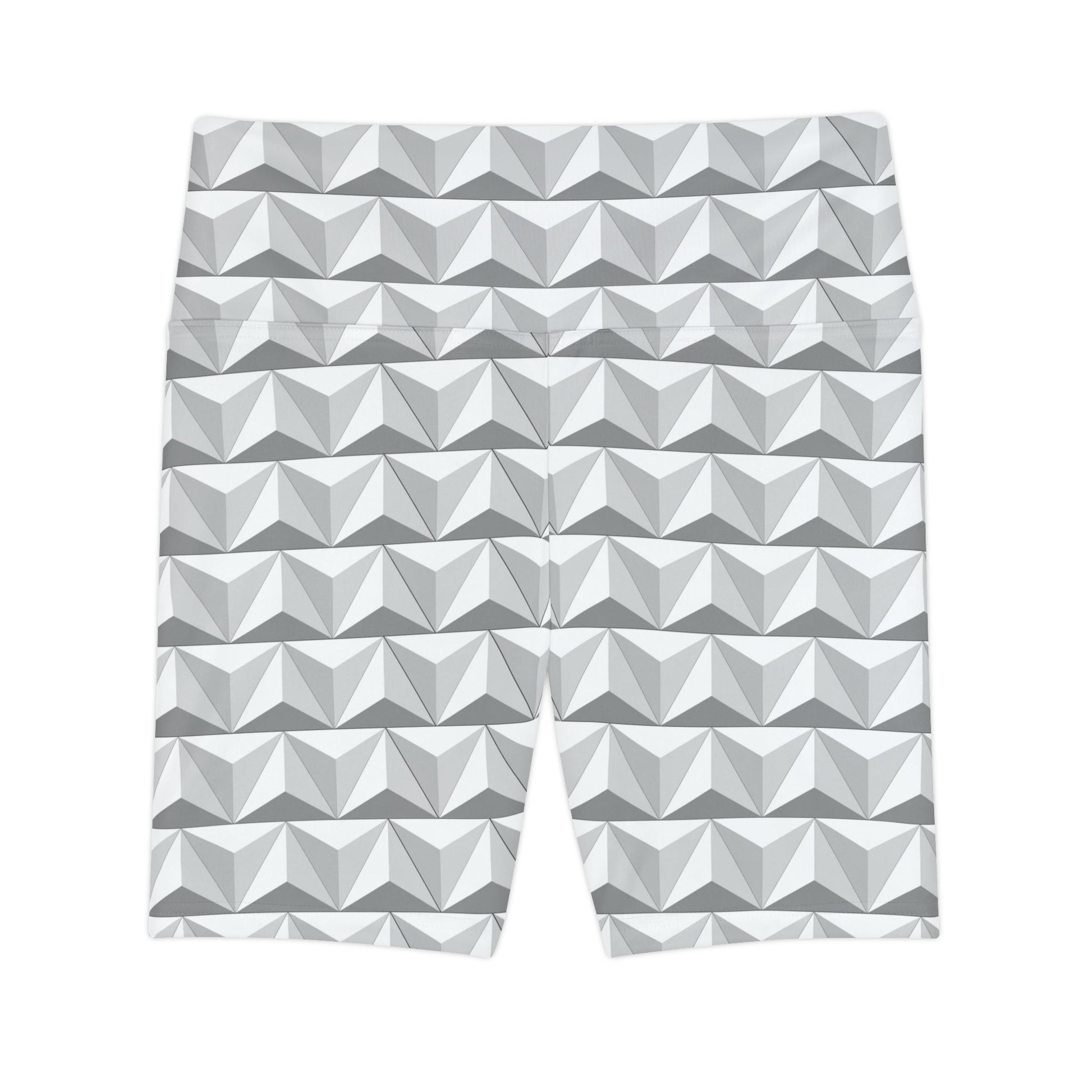 World of Tomorrow Women's Workout Shorts (AOP) active wearActivewearAdult ShortsLittle Lady Shay Boutique