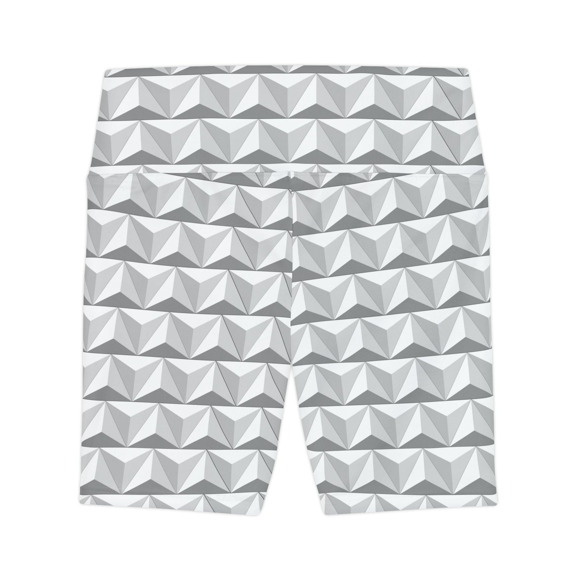 World of Tomorrow Women's Workout Shorts (AOP) active wearActivewearAdult ShortsLittle Lady Shay Boutique
