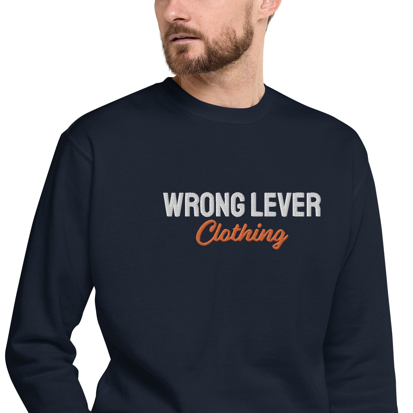 Wrong Lever Unisex Premium Sweatshirt adult sweatshirtclothing brandAdult T-ShirtWrong Lever Clothing