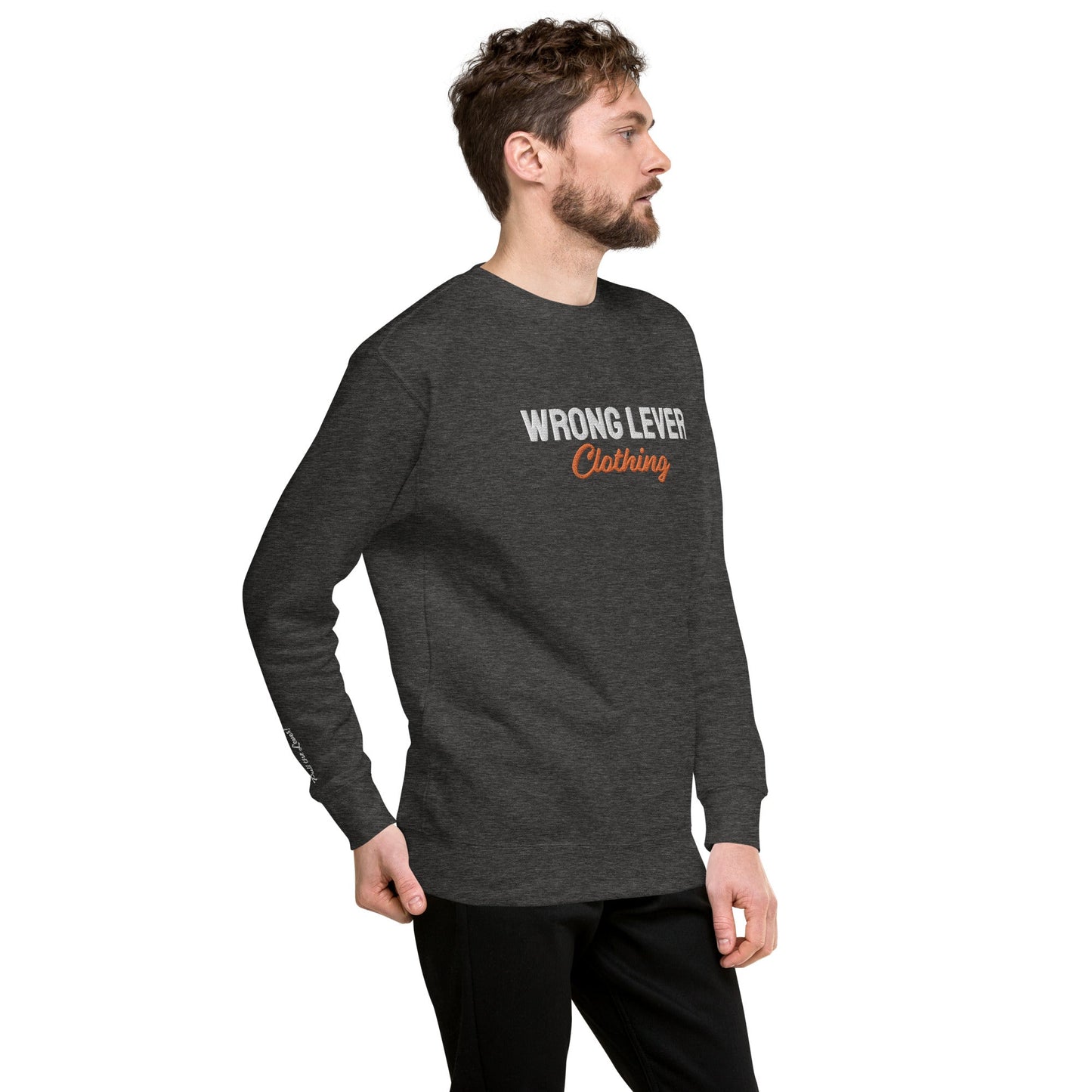 Wrong Lever Unisex Premium Sweatshirt adult sweatshirtclothing brandAdult T-ShirtWrong Lever Clothing
