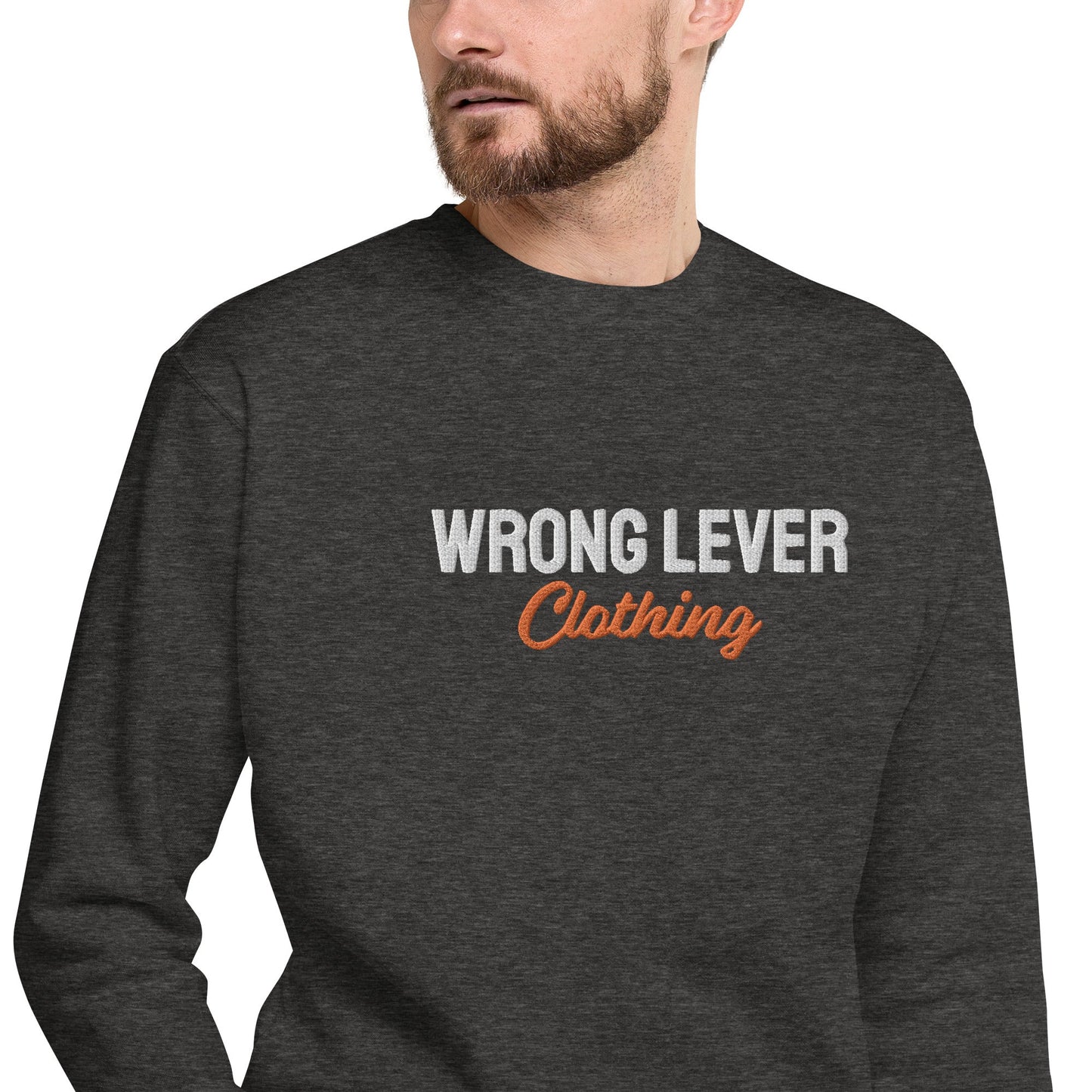 Wrong Lever Unisex Premium Sweatshirt adult sweatshirtclothing brandAdult T-ShirtWrong Lever Clothing