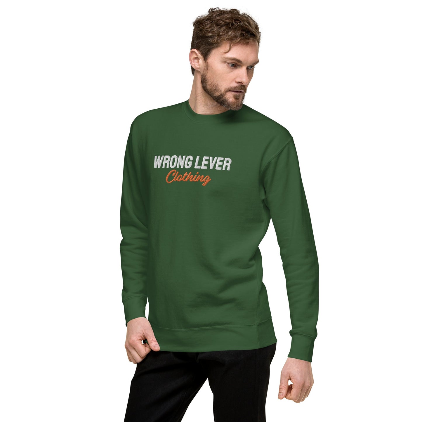 Wrong Lever Unisex Premium Sweatshirt adult sweatshirtclothing brandAdult T-ShirtWrong Lever Clothing