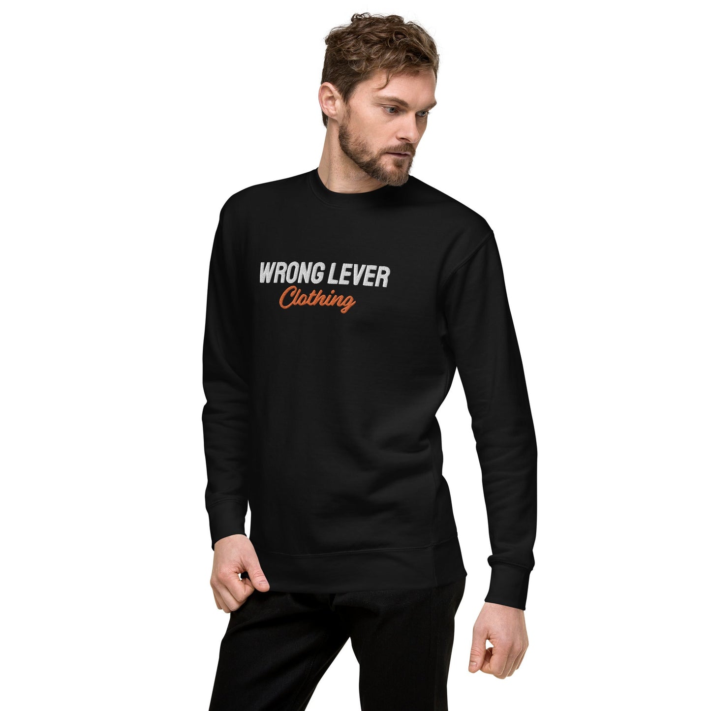 Wrong Lever Unisex Premium Sweatshirt adult sweatshirtclothing brandAdult T-ShirtWrong Lever Clothing