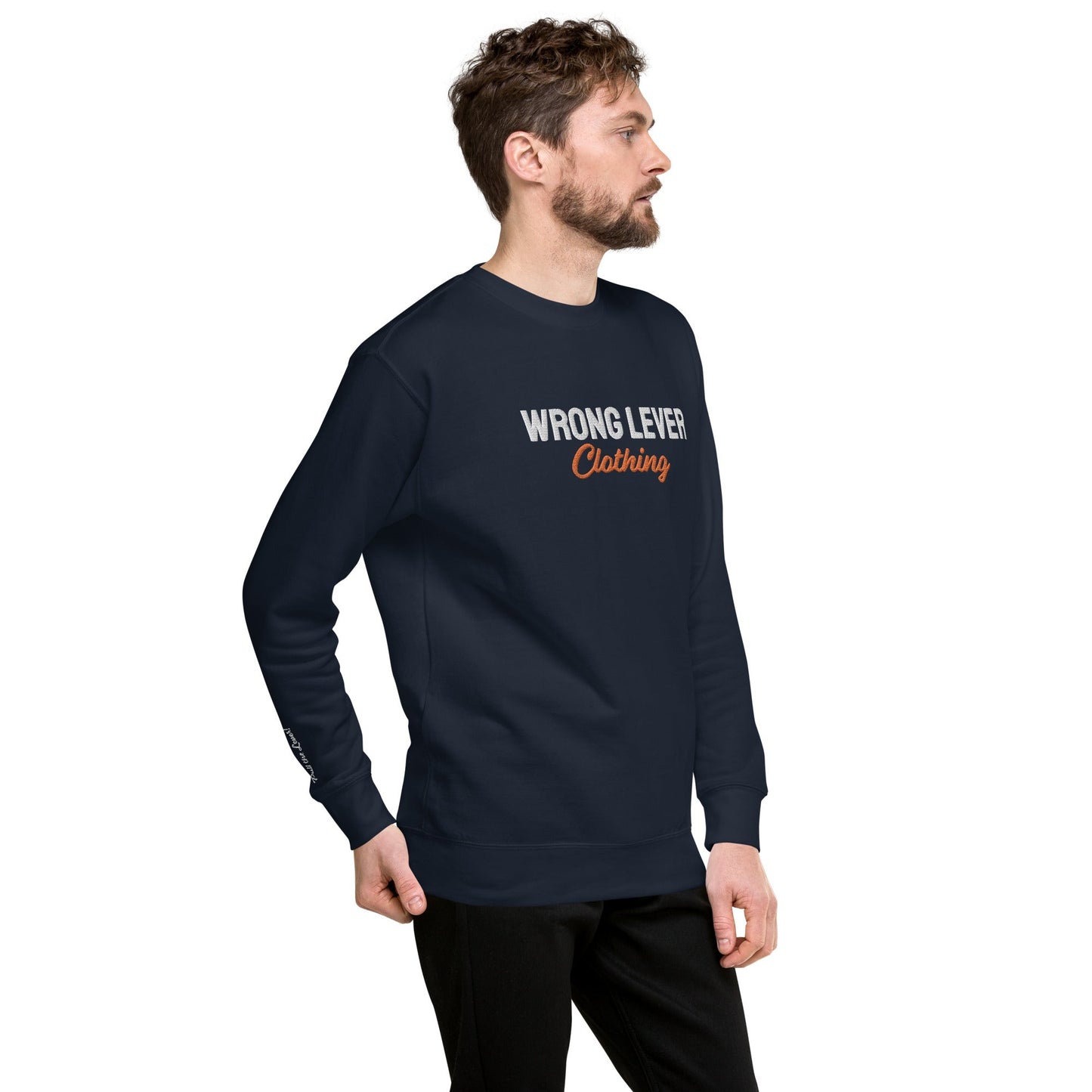 Wrong Lever Unisex Premium Sweatshirt adult sweatshirtclothing brandAdult T-ShirtWrong Lever Clothing