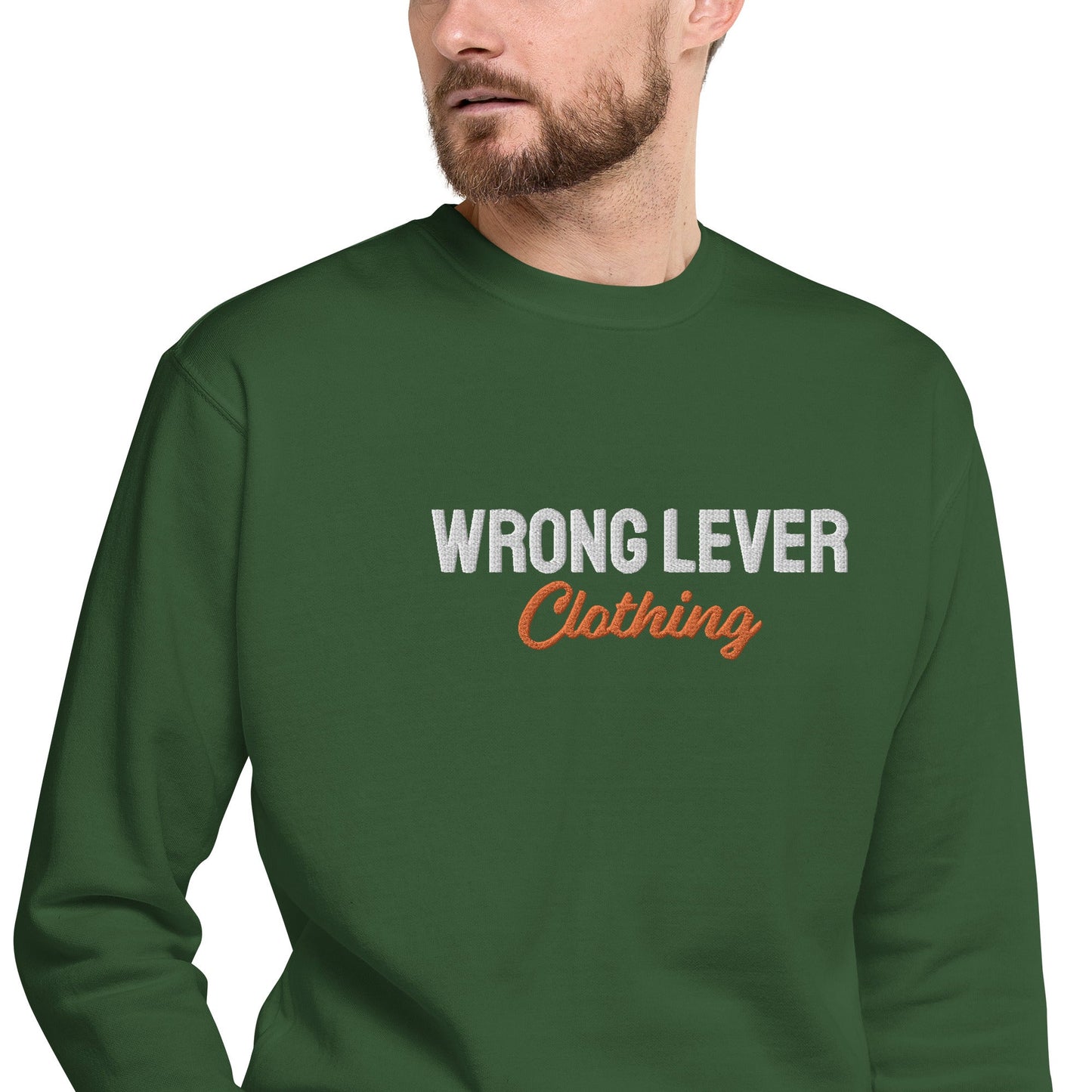 Wrong Lever Unisex Premium Sweatshirt adult sweatshirtclothing brandAdult T-ShirtWrong Lever Clothing
