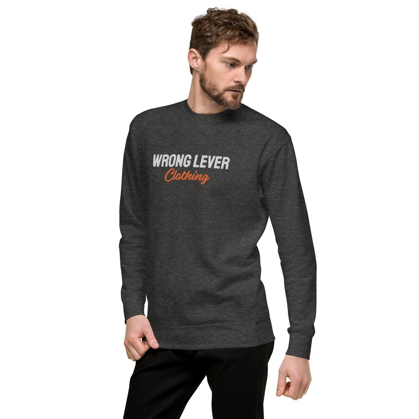 Wrong Lever Unisex Premium Sweatshirt adult sweatshirtclothing brandAdult T-ShirtWrong Lever Clothing