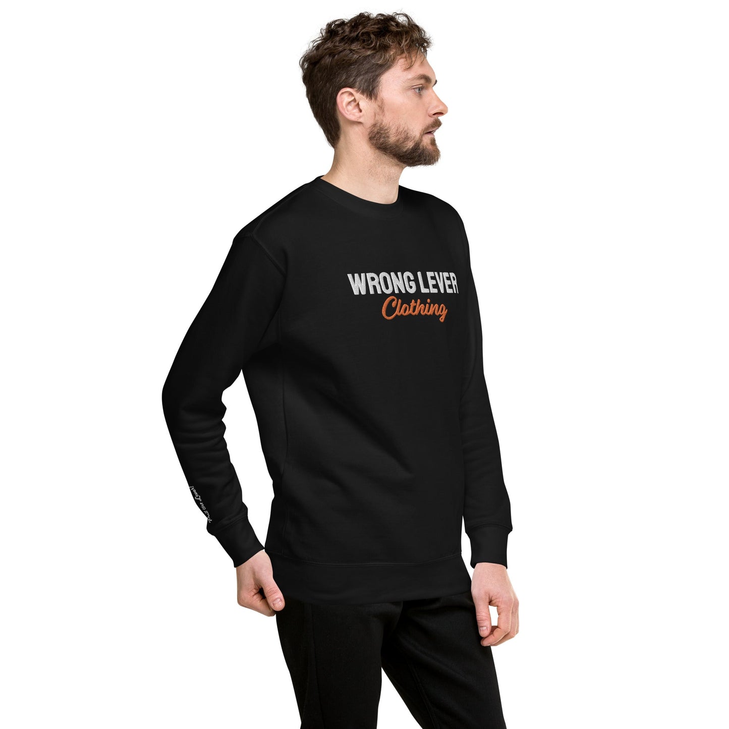 Wrong Lever Unisex Premium Sweatshirt adult sweatshirtclothing brandAdult T-ShirtWrong Lever Clothing