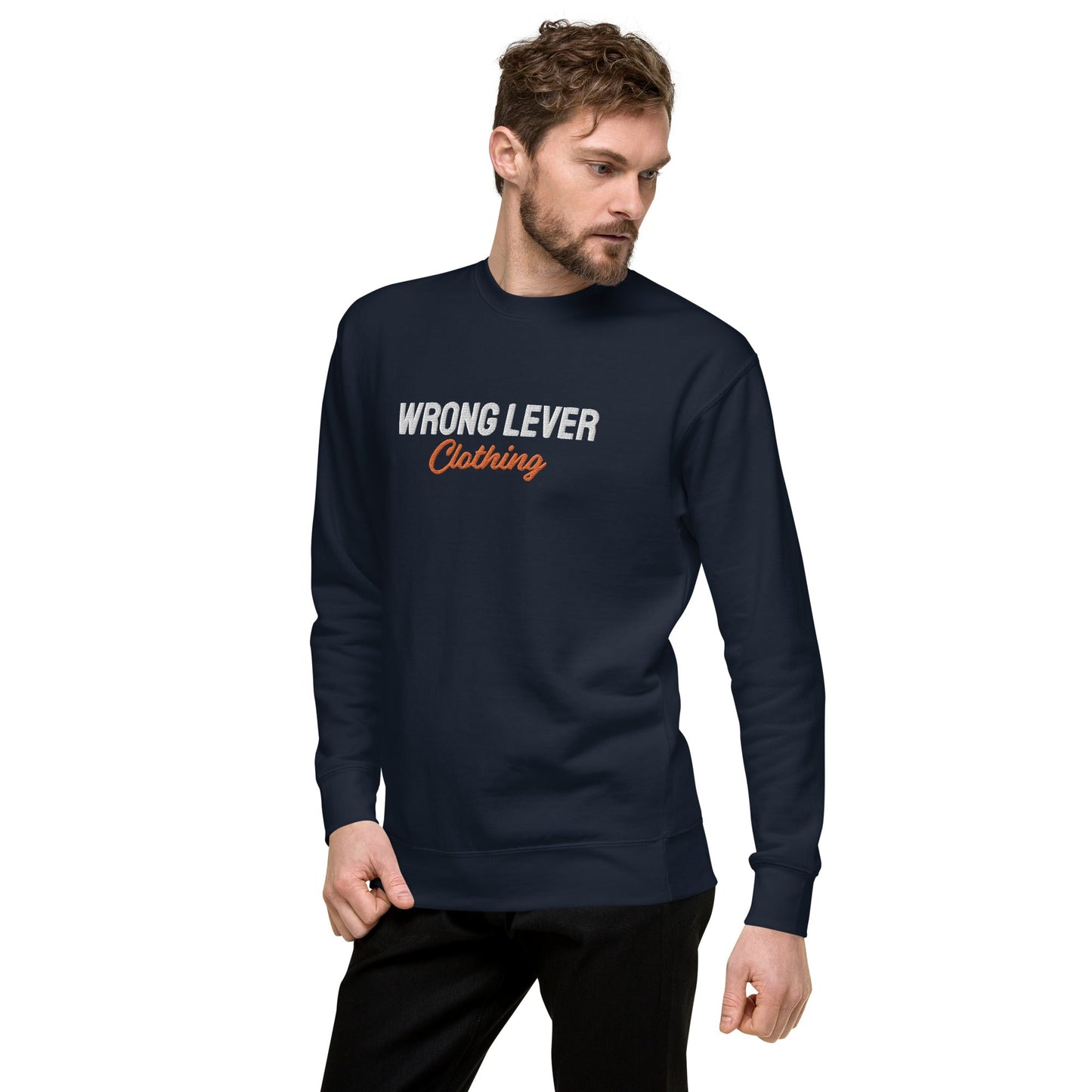 Wrong Lever Unisex Premium Sweatshirt adult sweatshirtclothing brandAdult T-ShirtWrong Lever Clothing