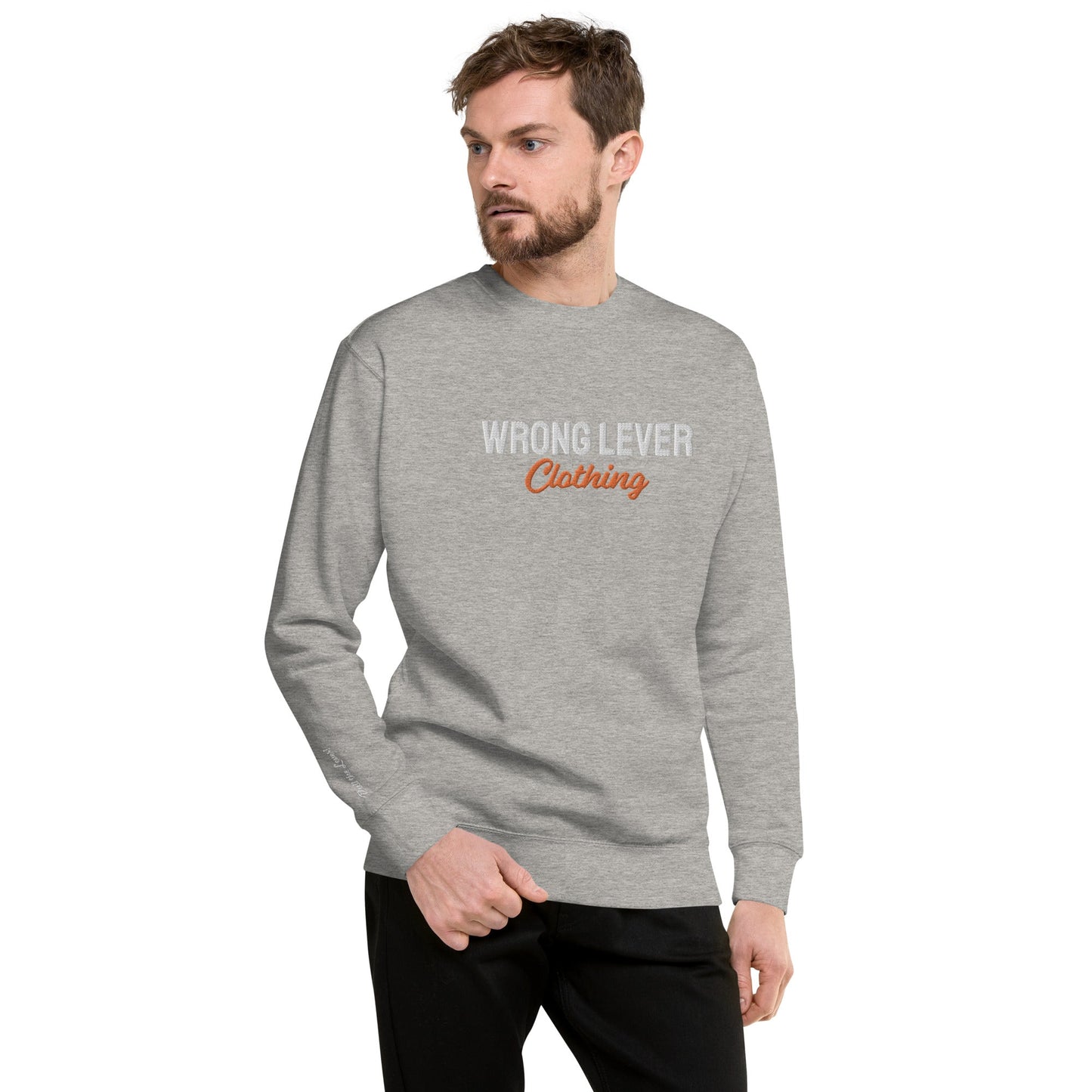 Wrong Lever Unisex Premium Sweatshirt adult sweatshirtclothing brandAdult T-ShirtWrong Lever Clothing