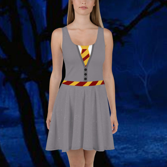 You're a Wizard Skater Dress happiness is addictiveLittle Lady Shay Boutique