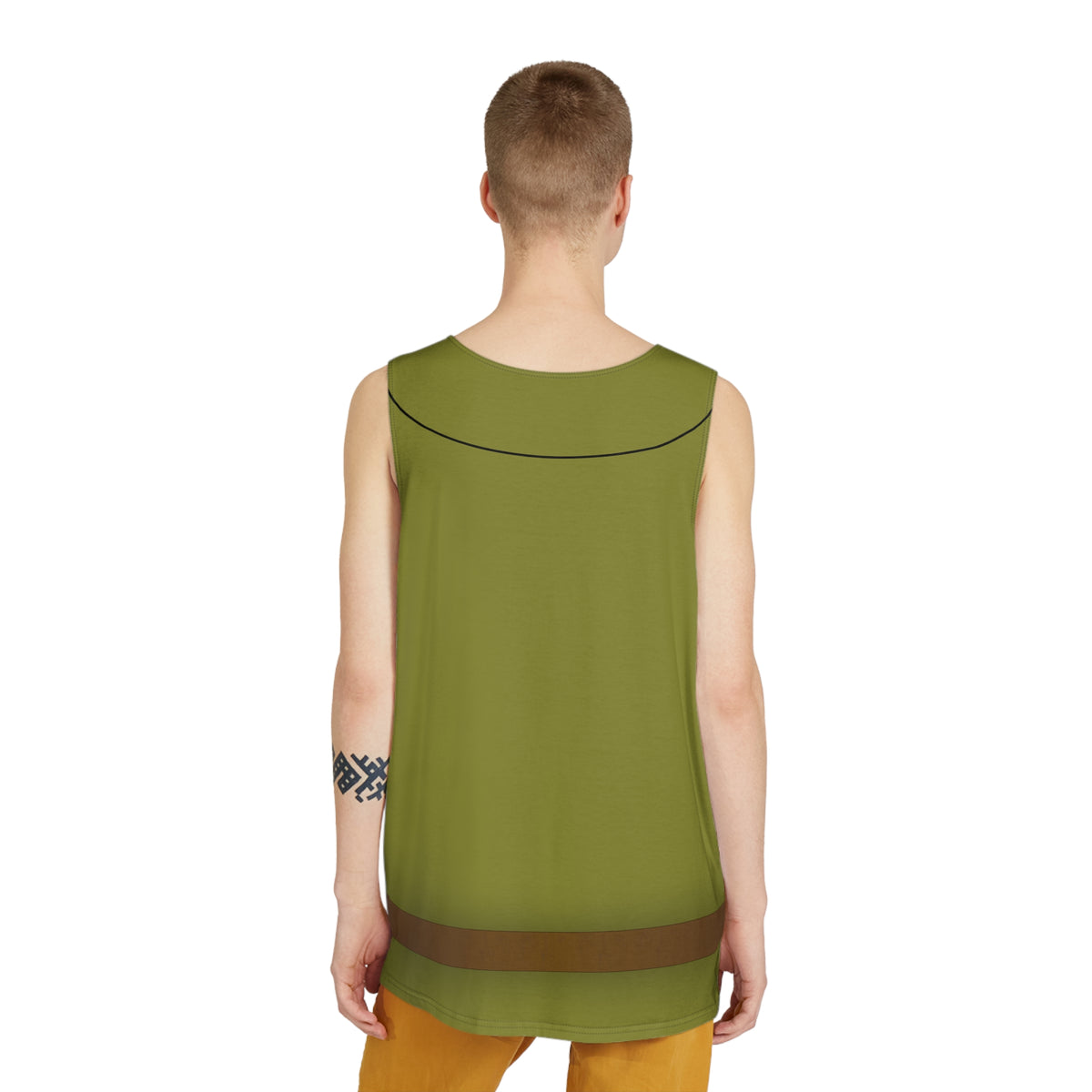 Robin Hood Inspired Men's Tank Top | Running Costume | Green Race Tank | Fairytale Character Outfit | Theme Park Race Shirt