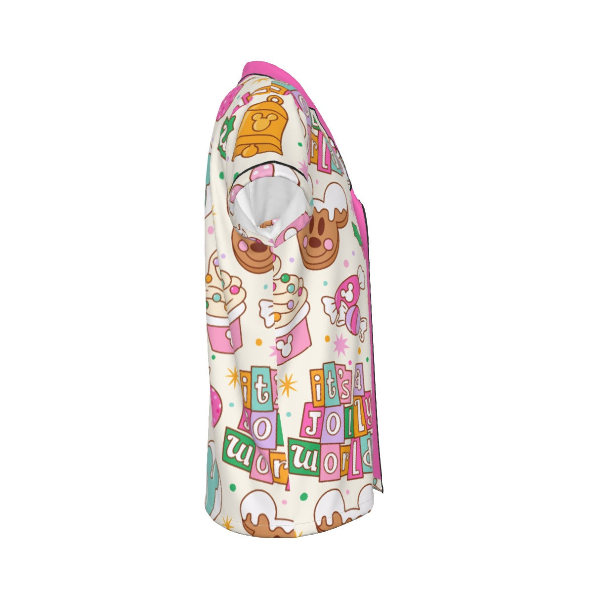 Kids Holiday Park Treats Faux Silk Pajama Set