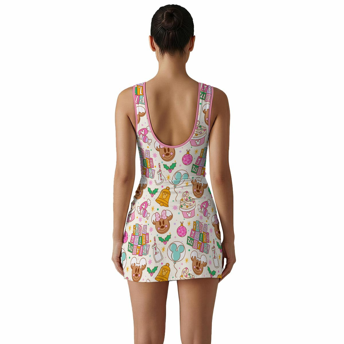 Christmas Snack Bodysuit Dress | Holiday Food Dress | Festive Treat Running Dress | Theme Park Chris