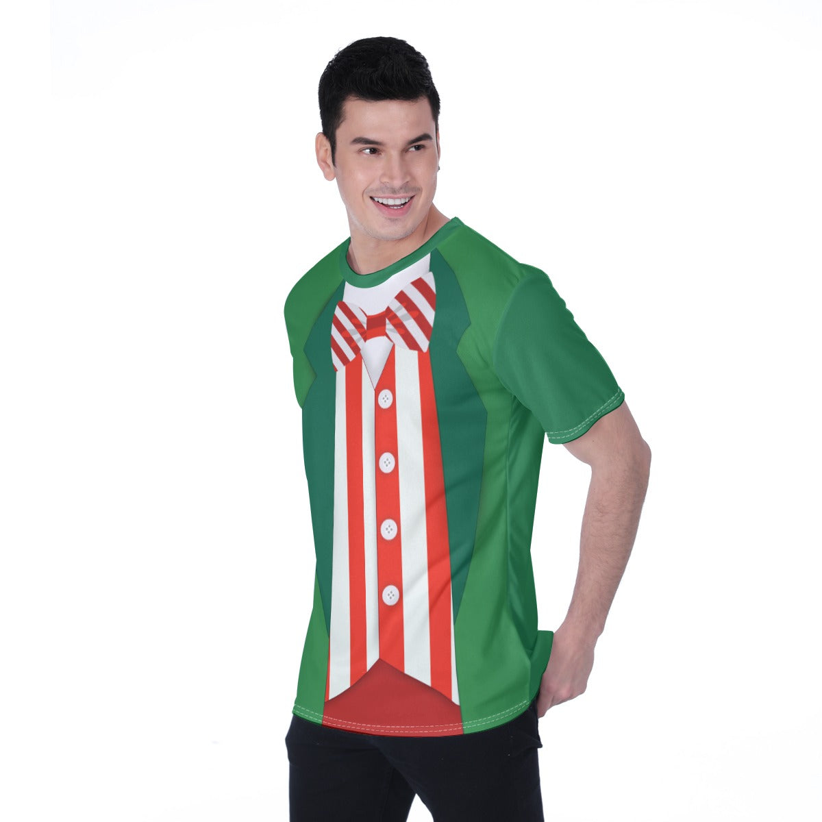 Men’s Festive Holiday Character-Inspired Unisex Tee