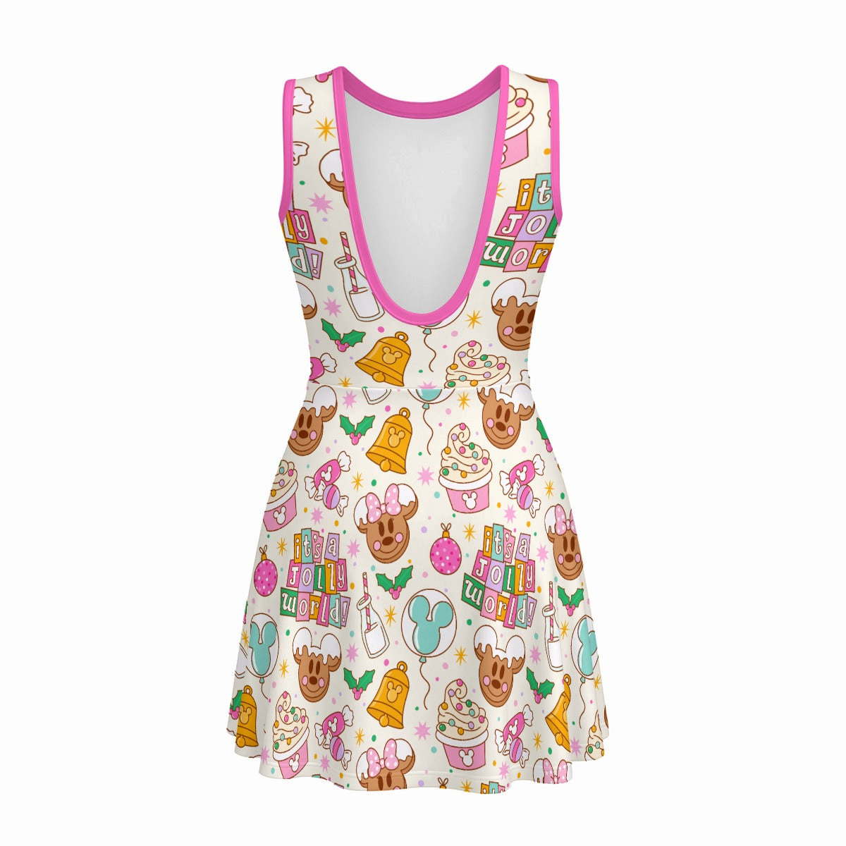 Kids Christmas Snack Bodysuit Dress | Holiday Food Dress | Girls Festive Treat Dress | Matching Chri