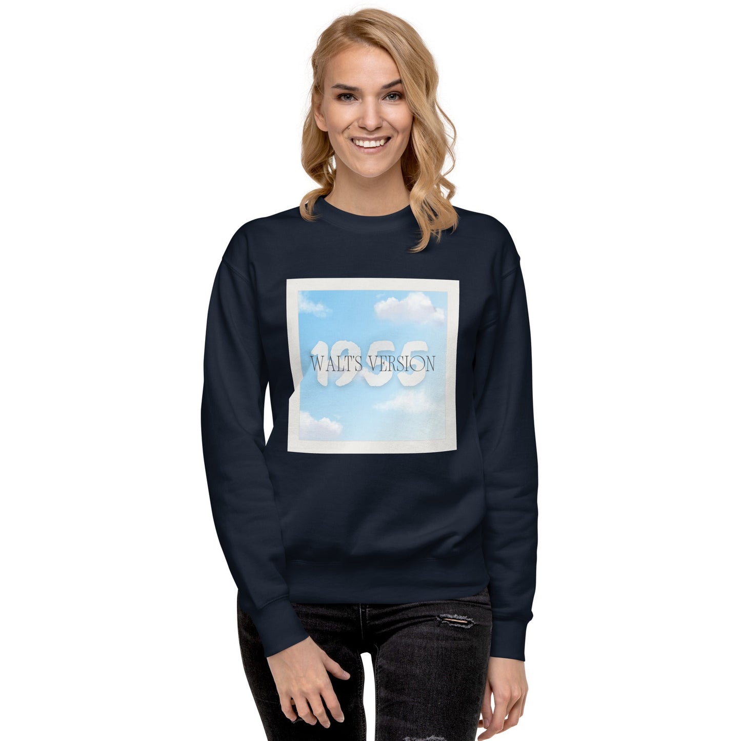 1955 Album Cover Unisex Premium Sweatshirt 1989 taylors versionChristmas presentWrong Lever Clothing