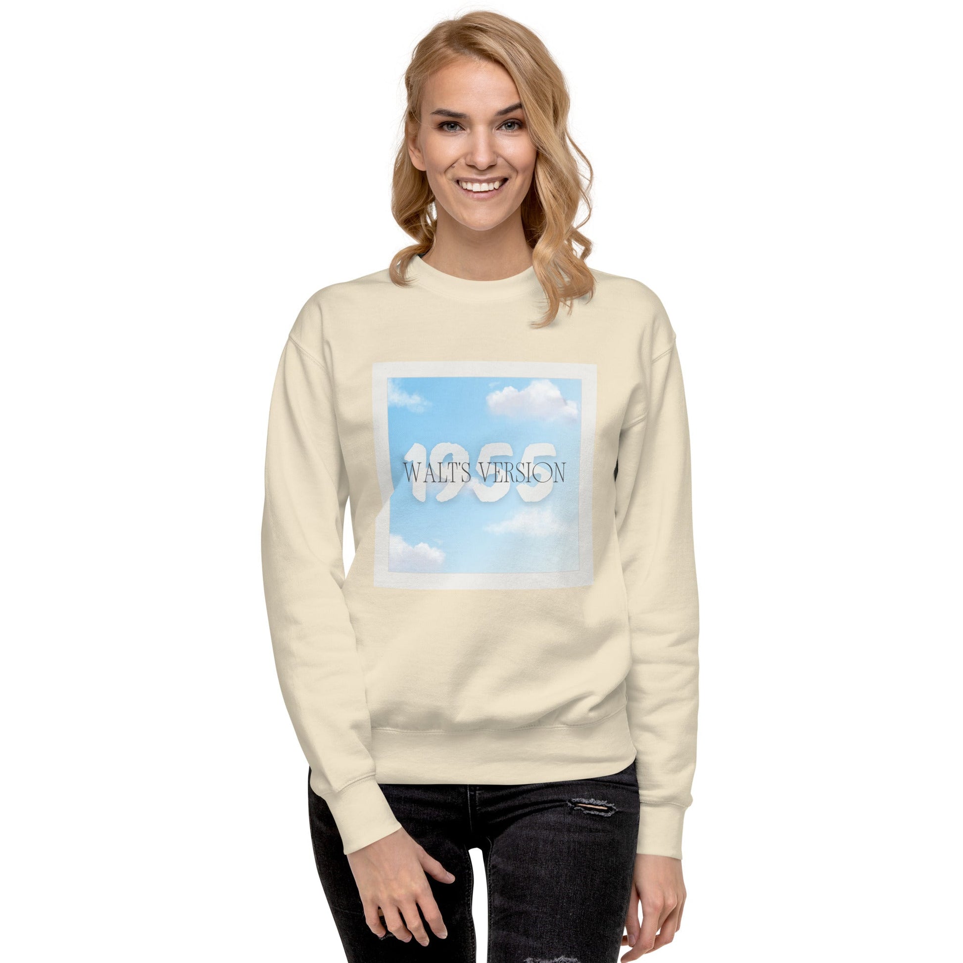 1955 Album Cover Unisex Premium Sweatshirt 1989 taylors versionChristmas presentWrong Lever Clothing