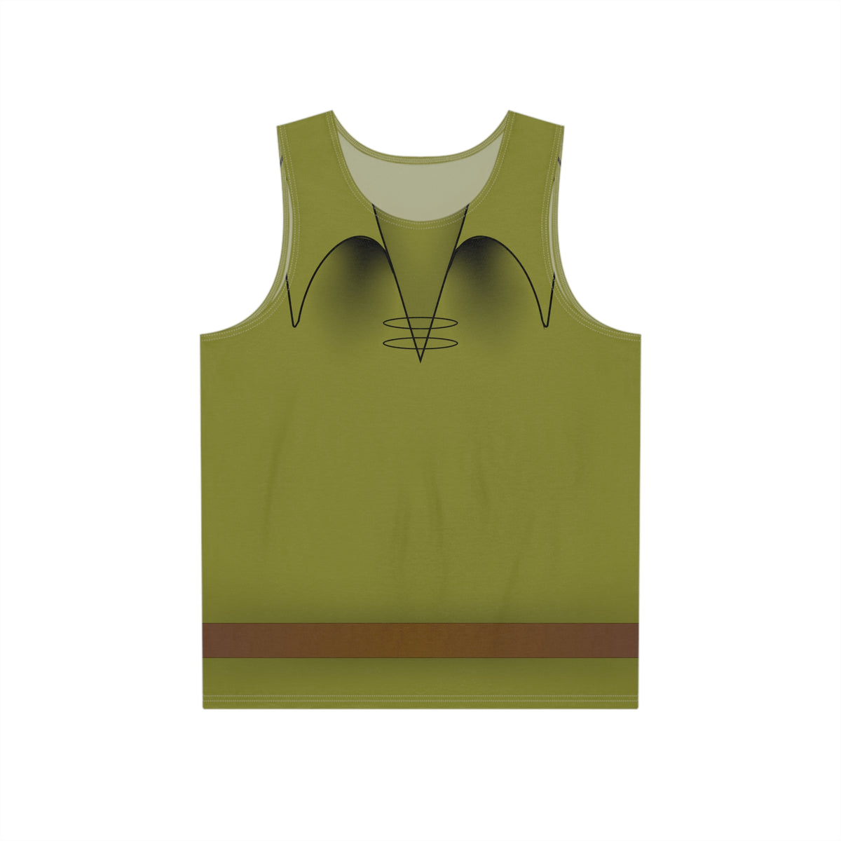 Robin Hood Inspired Men's Tank Top | Running Costume | Green Race Tank | Fairytale Character Outfit | Theme Park Race Shirt