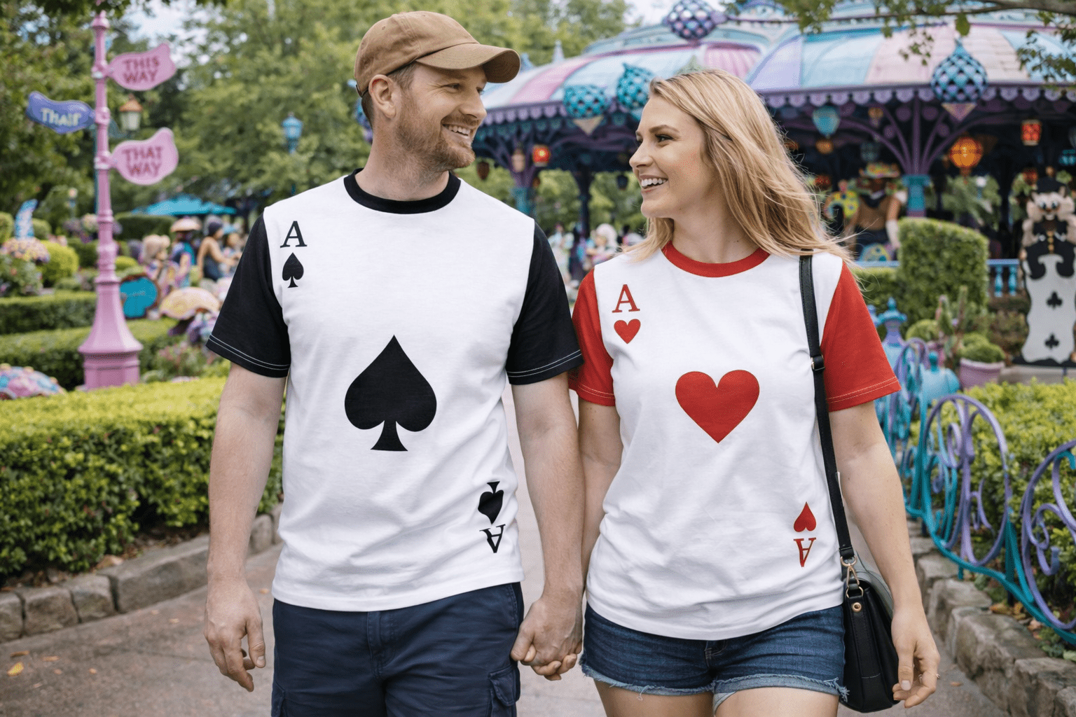 Ace of Spades Playing Card Unisex Tee Ace of SpadesaliceAdult T-ShirtWrong Lever Clothing