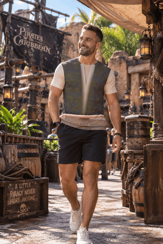 All-Over Print Men's O-Neck Sports T-Shirt active disney familyactive wearmens shirtWrong Lever Clothing