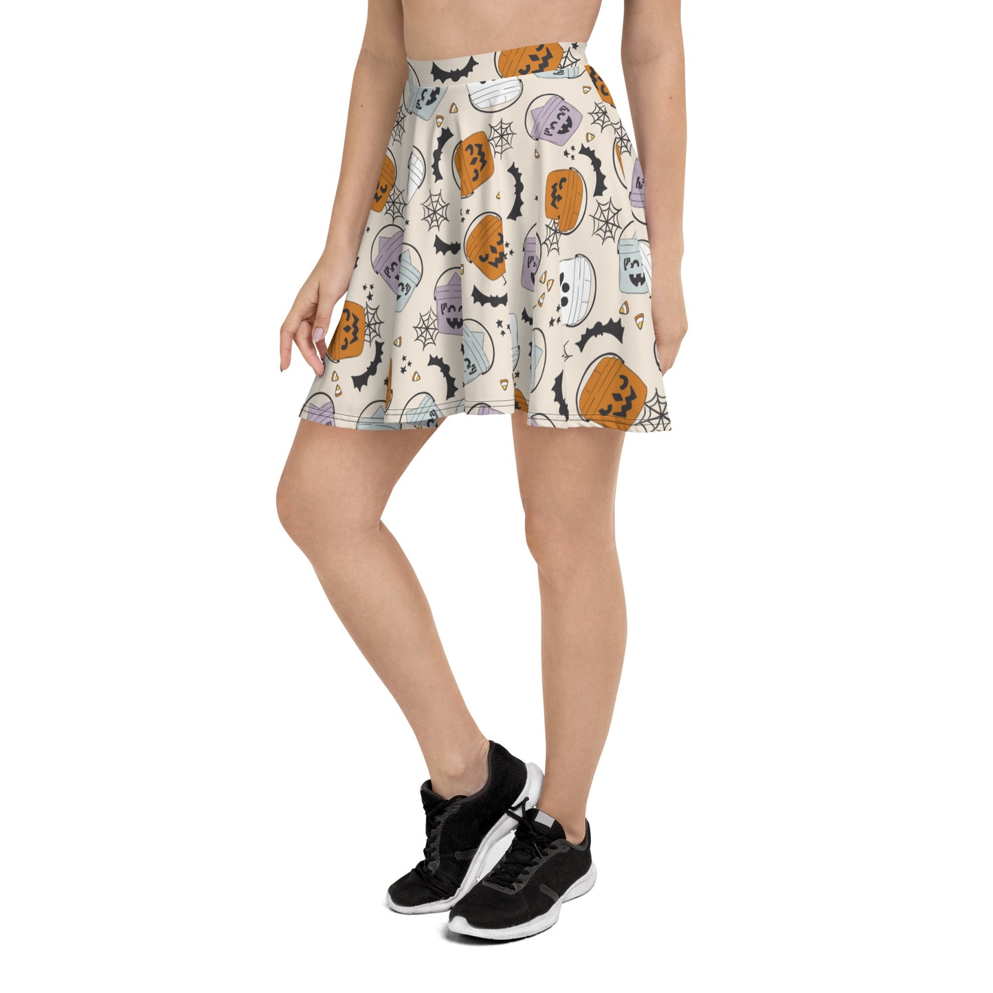 Halloween Treat Bucket Skater Skirt- Brittany Frost Designs