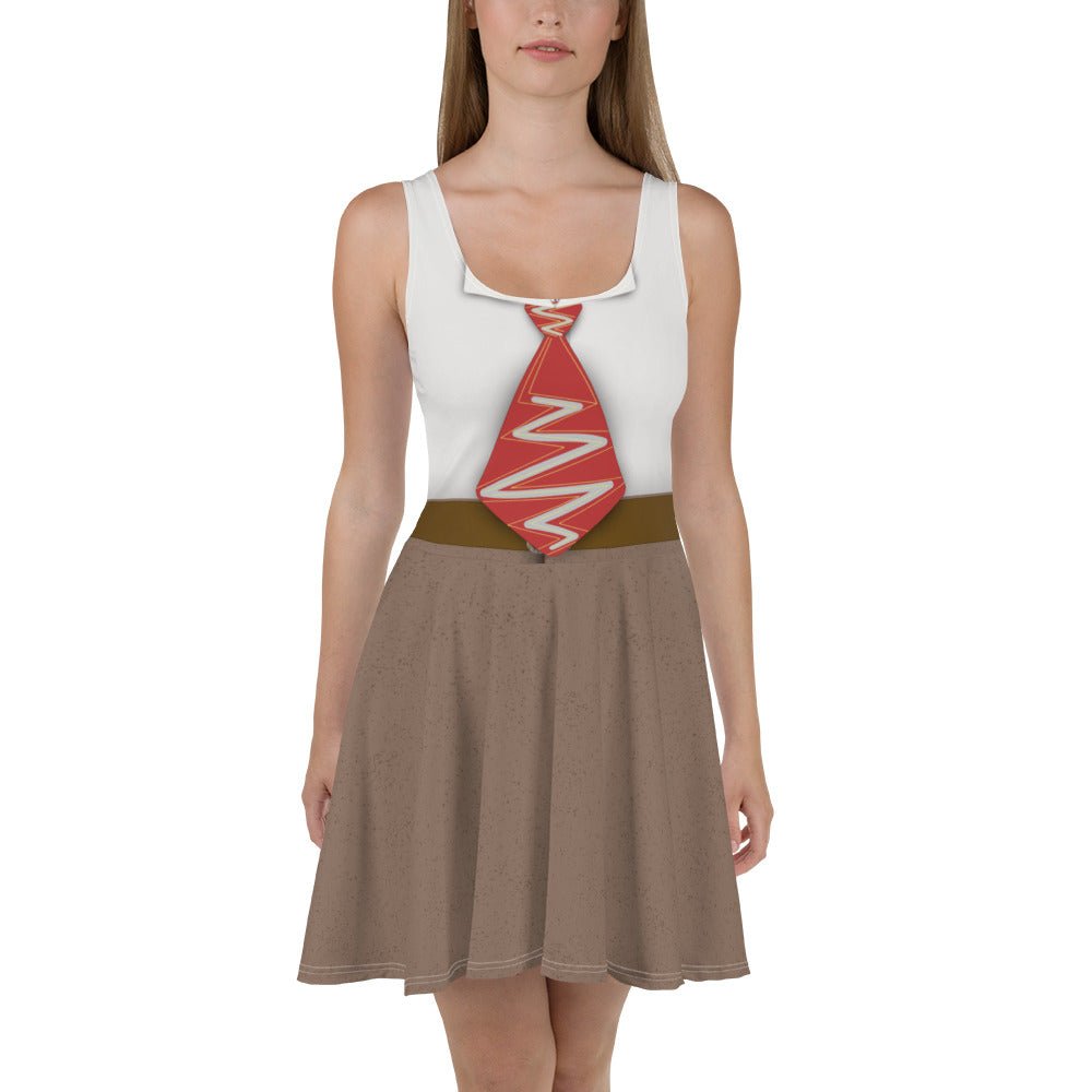 Anger Emotion Skater Dress anger emotioncoordinatingWrong Lever Clothing