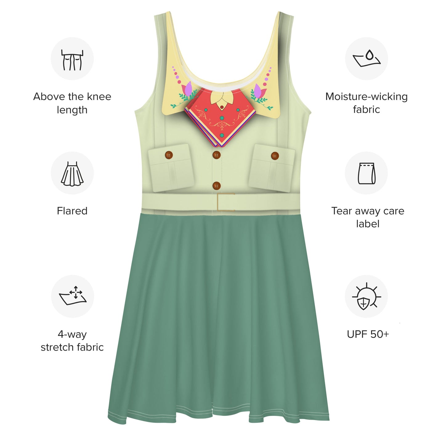 Bayou Adventure Skater Dress cosplaydisney adultWrong Lever Clothing