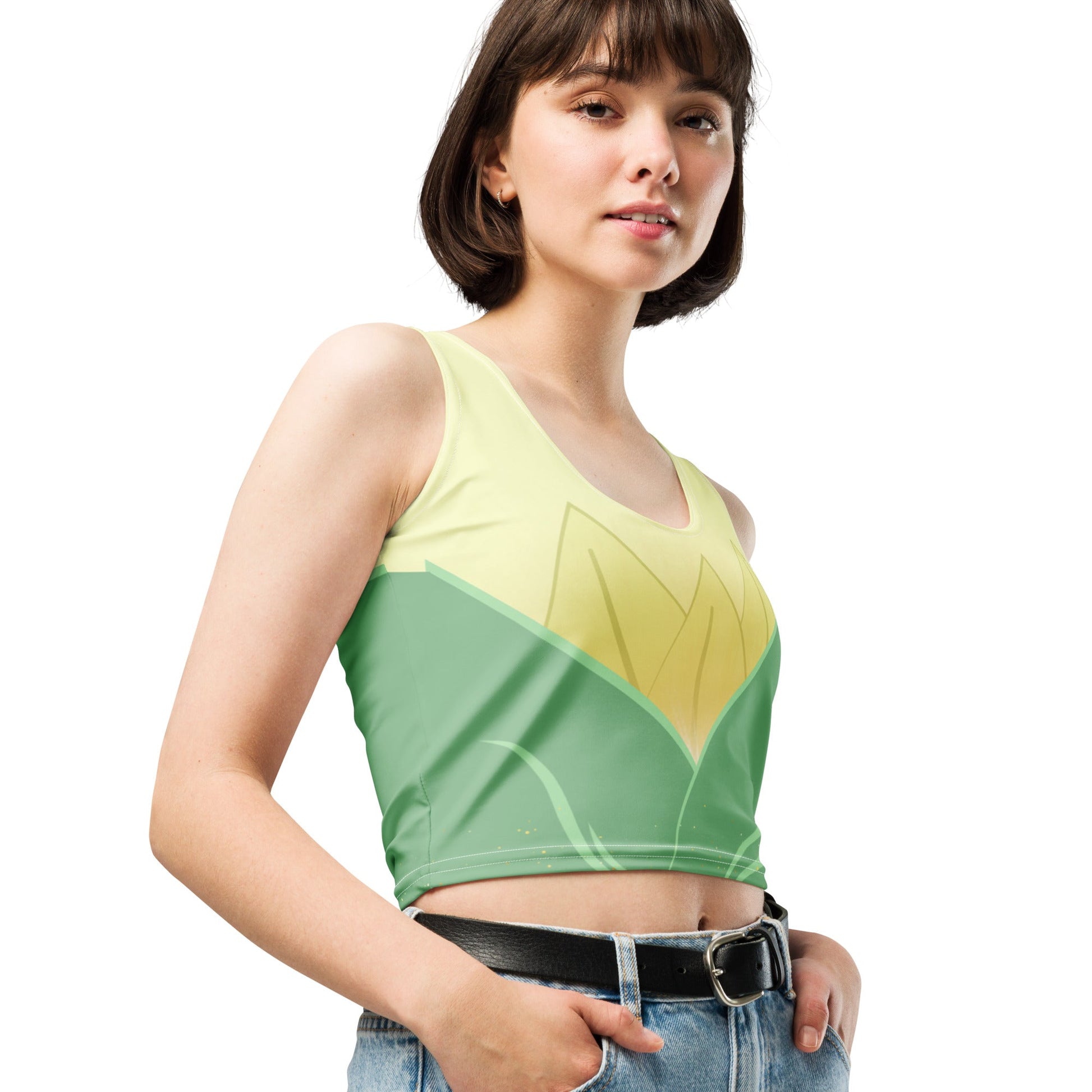 Bayou Princess Crop Top cosplaydisney boundingAdult T - ShirtWrong Lever Clothing