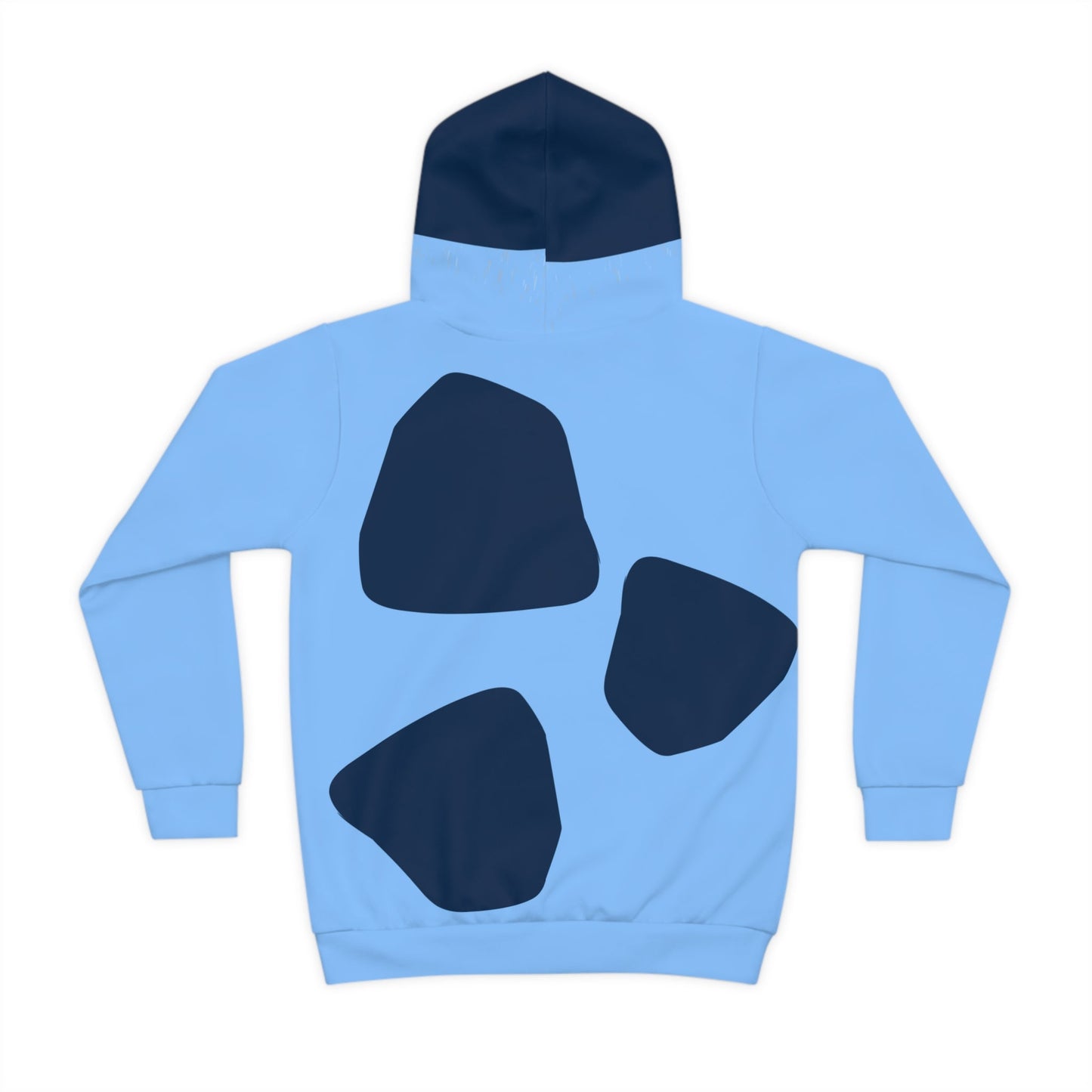 Blue Dog Children's Hoodie All Over PrintAOPAll Over PrintsWrong Lever Clothing