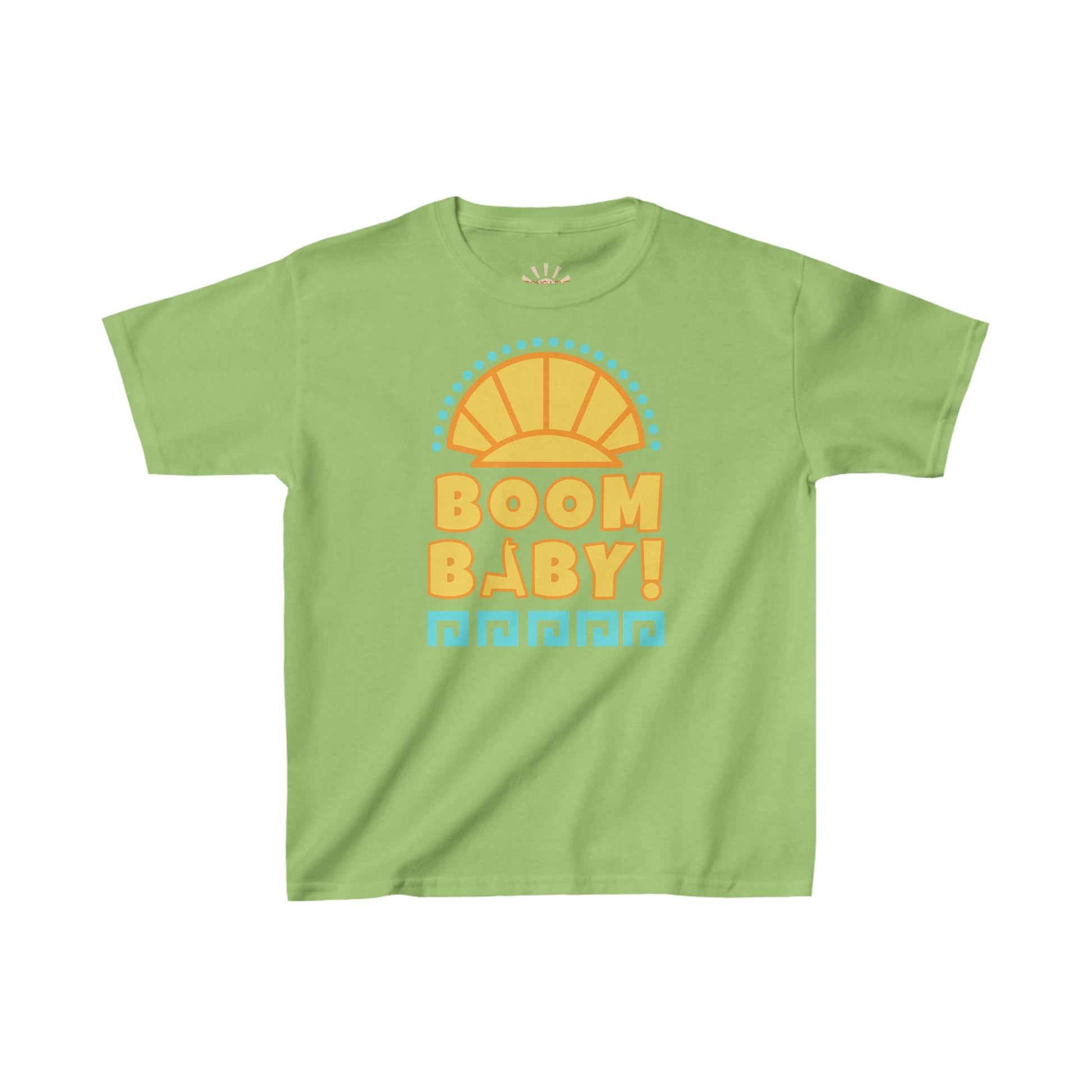 Boom Baby Llama Kids Heavy Cotton™ Tee CottonCrew neckKids clothesWrong Lever Clothing