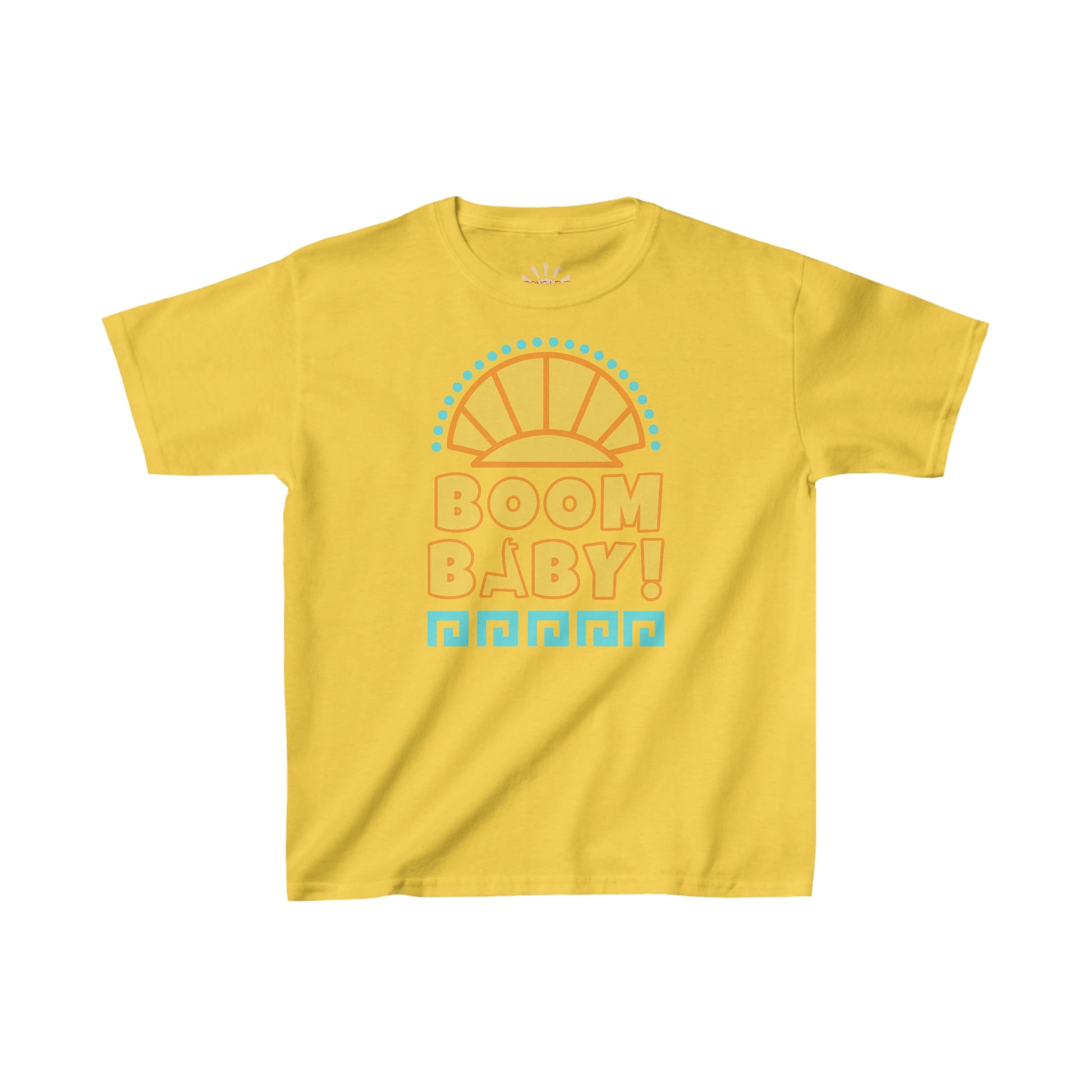 Boom Baby Llama Kids Heavy Cotton™ Tee CottonCrew neckKids clothesWrong Lever Clothing