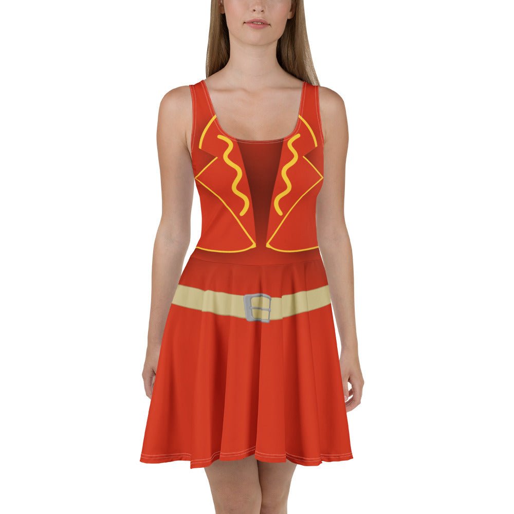 Caballero Fiesta Skater Dress | Panchito - Inspired Running Dress | Colorful Marathon Outfit | Wine & Dine Race Day Look cosplaycostume styleWrong Lever Clothing