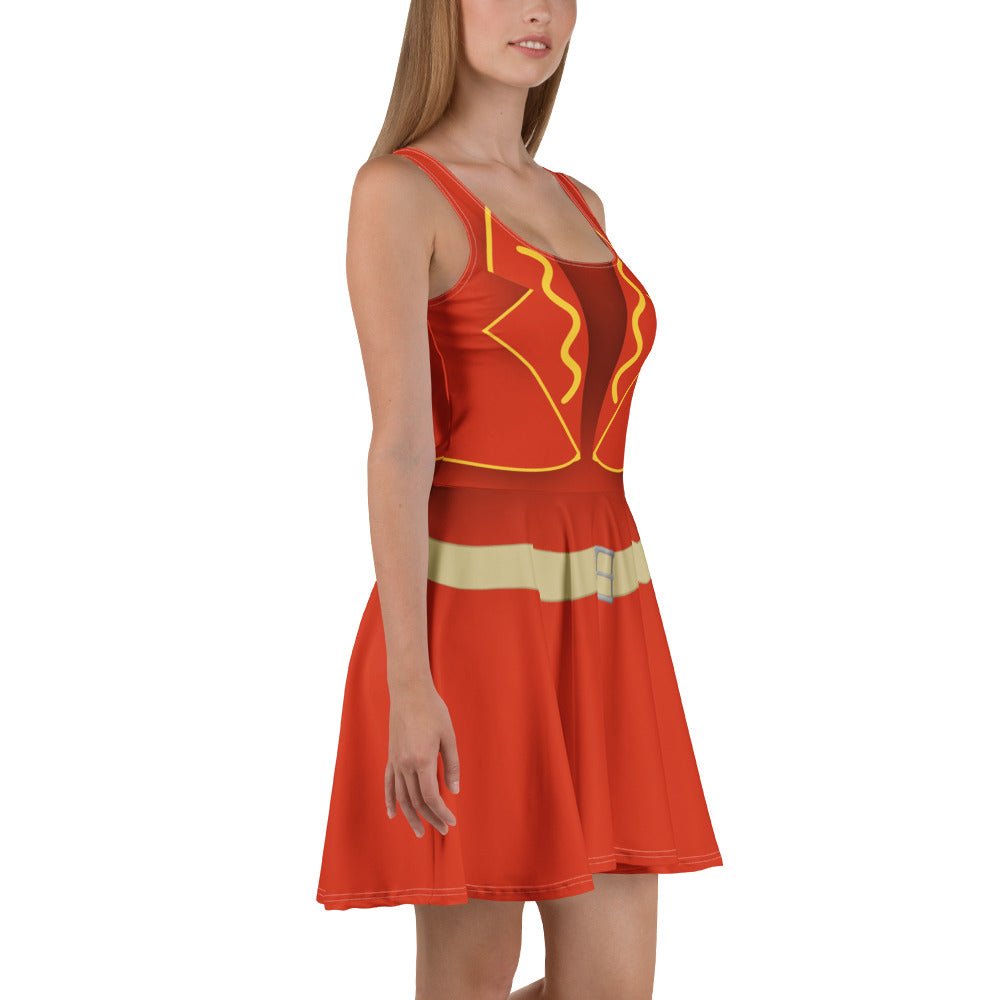 Caballero Fiesta Skater Dress | Panchito - Inspired Running Dress | Colorful Marathon Outfit | Wine & Dine Race Day Look cosplaycostume styleWrong Lever Clothing