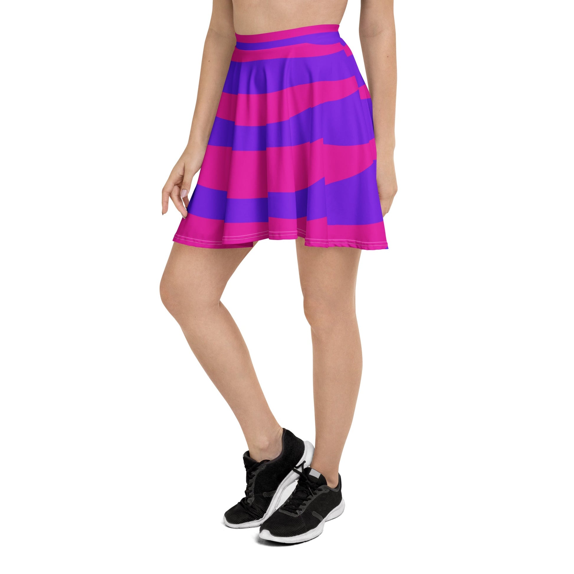 Cheshire Cat Skater Skirt alice in wonderlandcheshireWrong Lever Clothing
