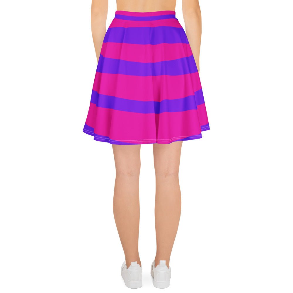 Cheshire Cat Skater Skirt alice in wonderlandcheshireWrong Lever Clothing