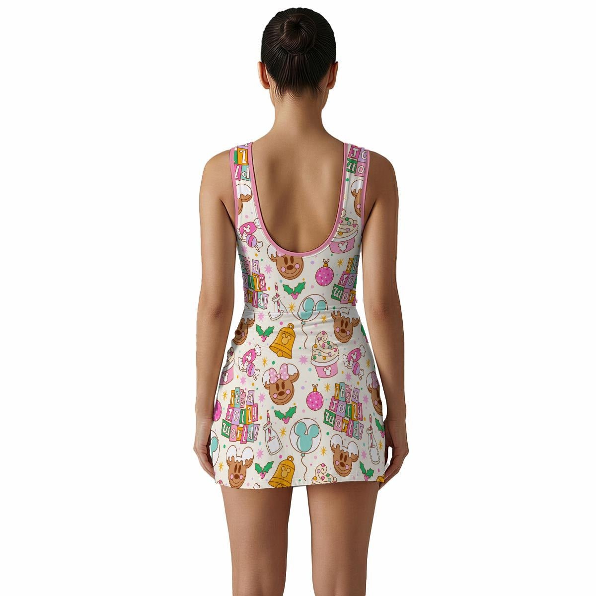 Christmas Snack Bodysuit Dress | Holiday Food Dress | Festive Treat Running Dress | Theme Park Chris adult christmasadult christmas dressBodysuit DressWrong Lever Clothing