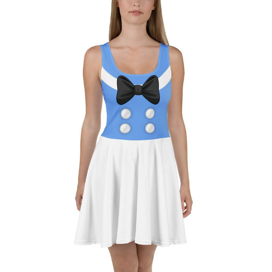 Classic Caballero Skater Dress | Donald - Inspired Running Dress | Sailor Fiesta Race Outfit | Wine & Dine Look cosplaycostume styleWrong Lever Clothing