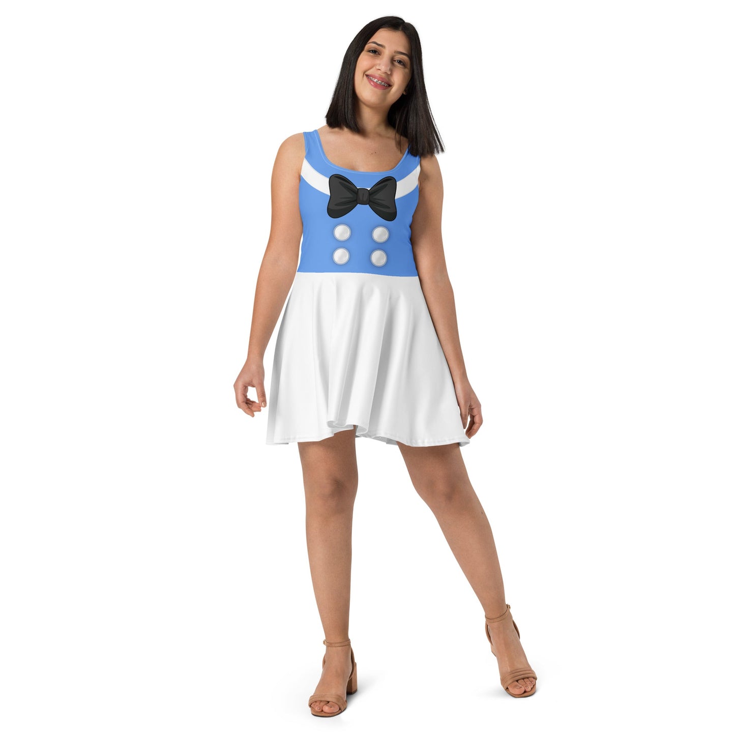 Classic Caballero Skater Dress | Donald - Inspired Running Dress | Sailor Fiesta Race Outfit | Wine & Dine Look cosplaycostume styleWrong Lever Clothing